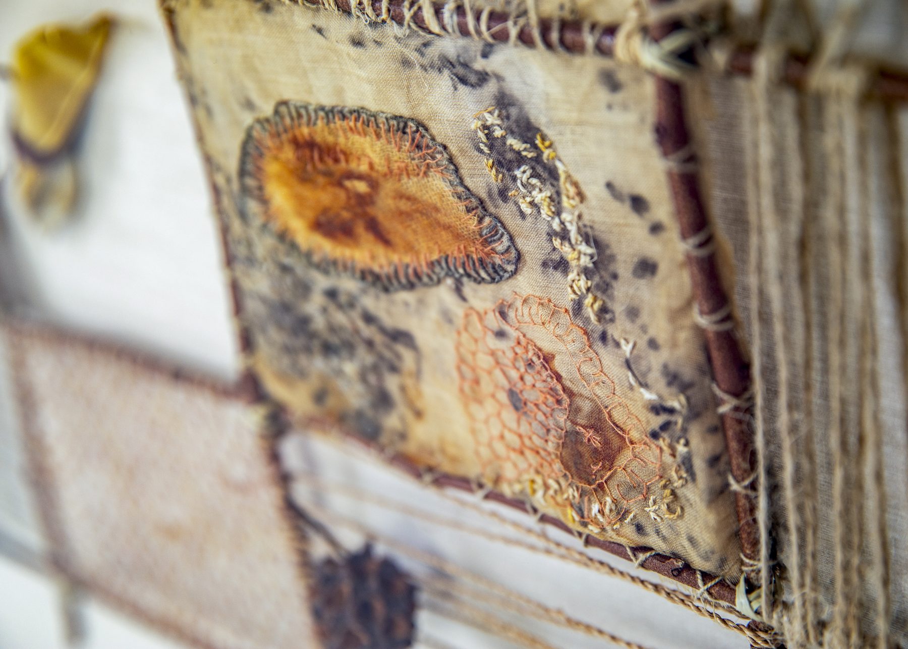 Cloth and stitch detail